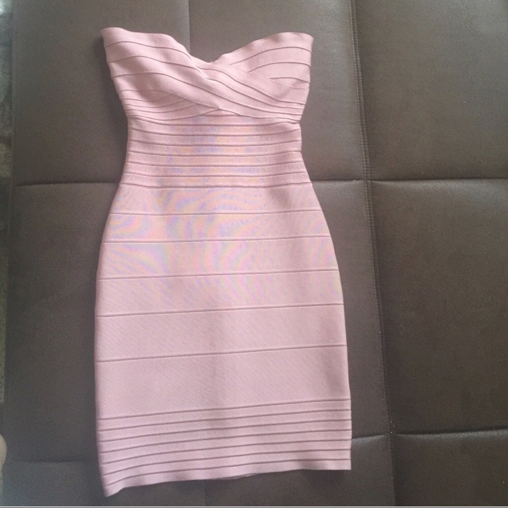 Authentic Herve Leger, Lavender NWT